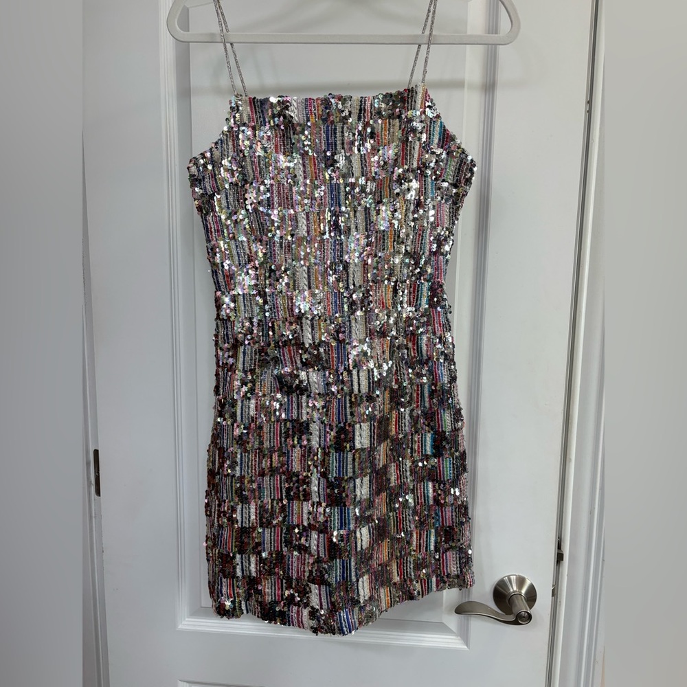 Nasty gal checkerboard mini dress